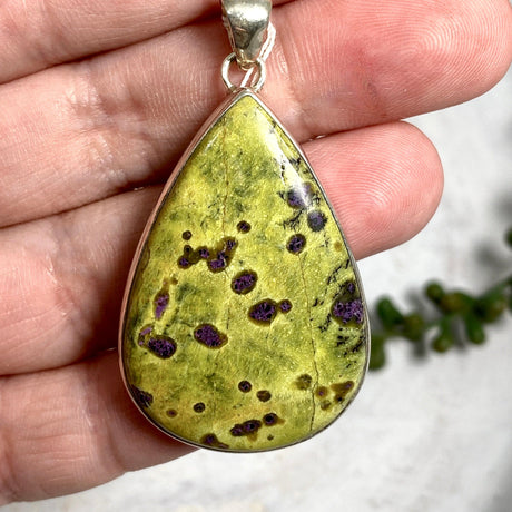 Atlantasite teardrop pendant KPGJ1901 - Nature's Magick