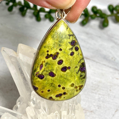 Atlantasite teardrop pendant KPGJ1901 - Nature's Magick