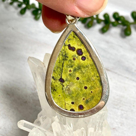 Atlantasite teardrop pendant KPGJ1901 - Nature's Magick