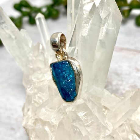 Blue Apatite petite raw pendant PPR-BAP - Nature's Magick