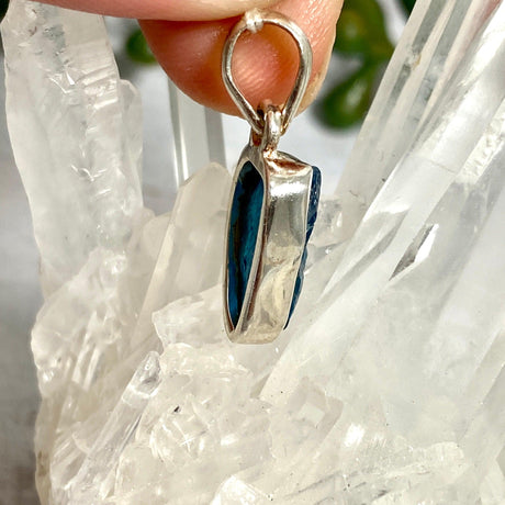 Blue Apatite petite raw pendant PPR-BAP - Nature's Magick