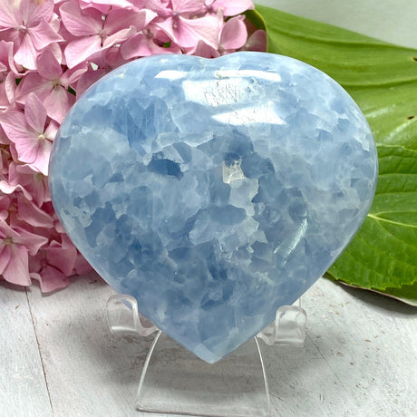 Blue Calcite Heart BCH-01 - Nature's Magick