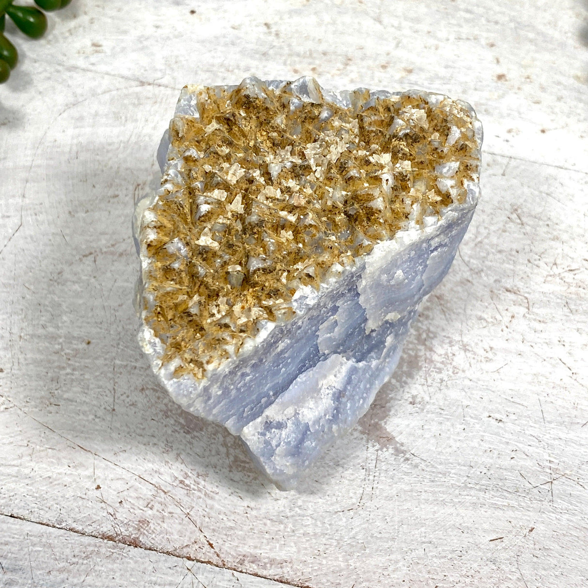 Blue Lace Agate Raw Crystal BL-02 - Nature's Magick