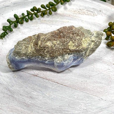 Blue Lace Agate Raw Crystal CR3524 - Nature's Magick