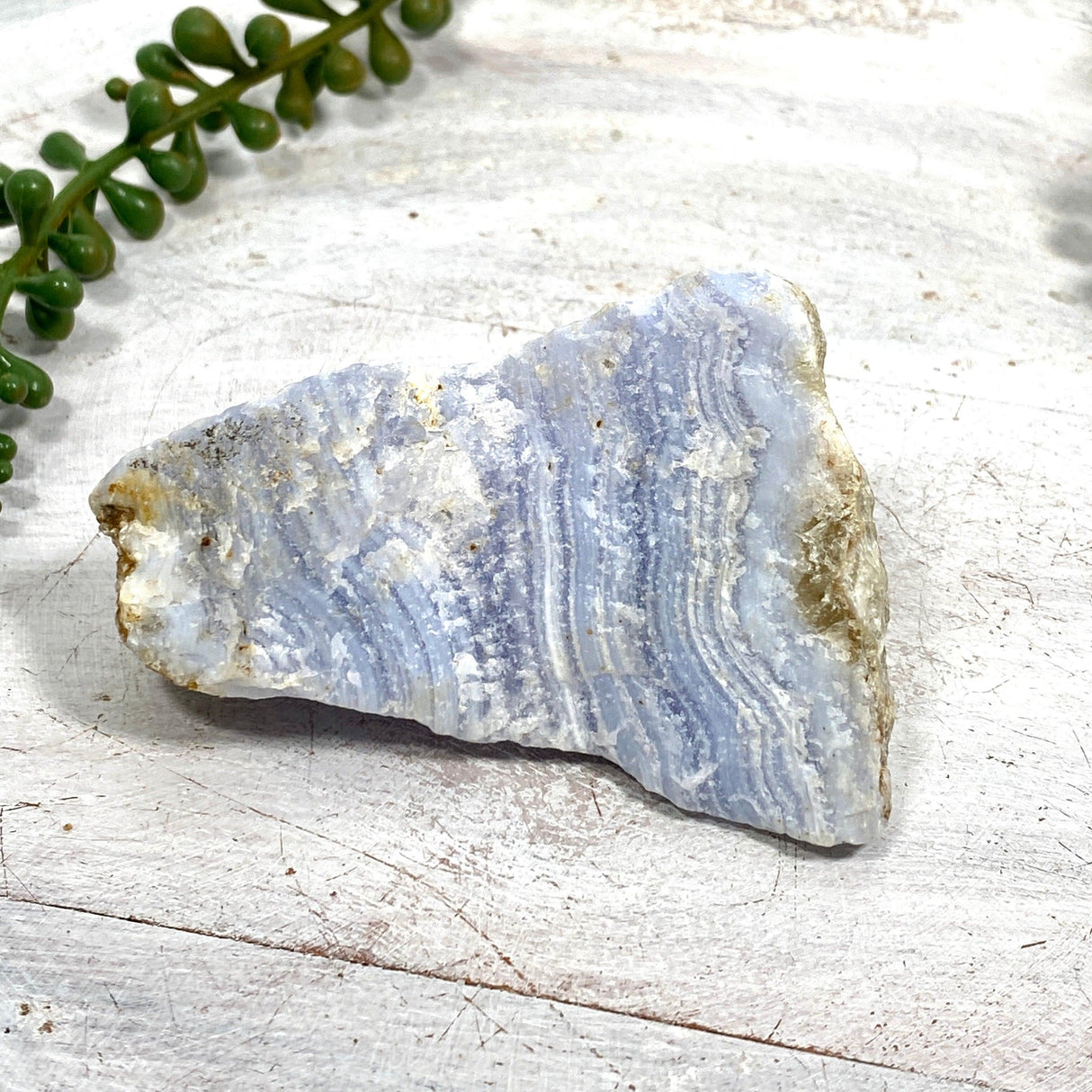 Blue Lace Agate Raw Crystal RB02 - Nature's Magick