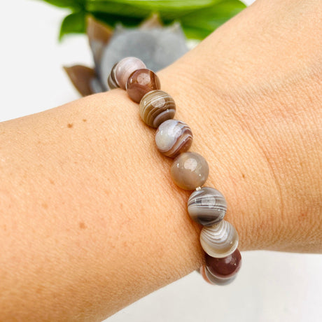 Botswana Agate bracelet - Nature's Magick