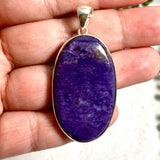 Charoite oval pendant KPGJ3391 - Nature's Magick