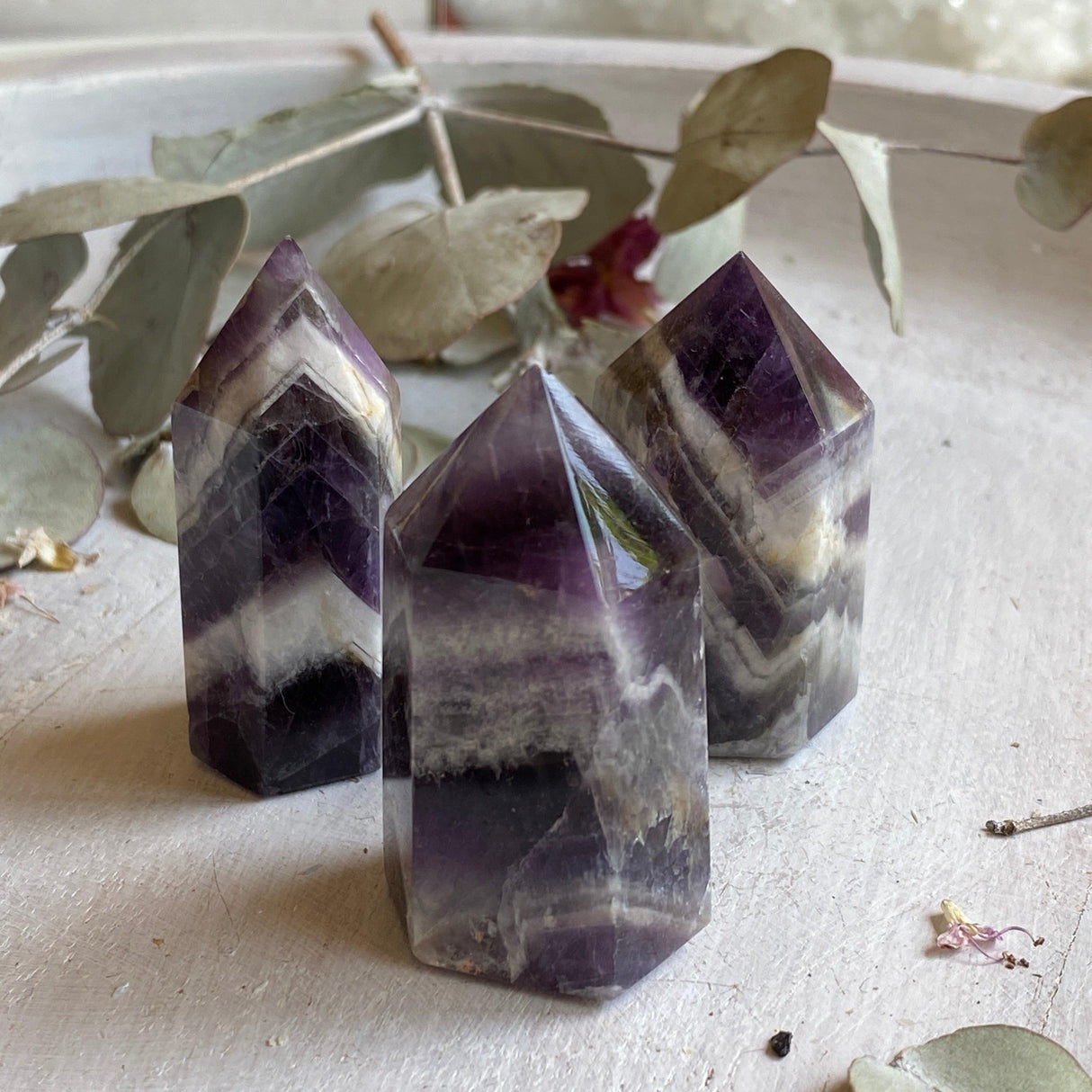 Chevron Amethyst mini generator - Nature's Magick