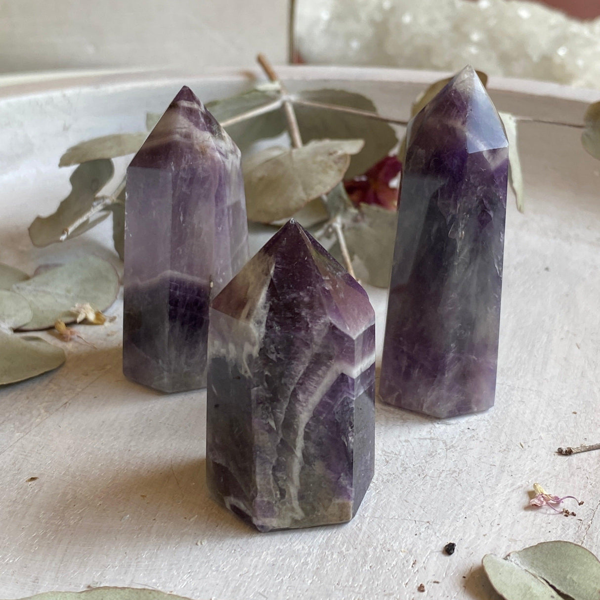 Chevron Amethyst mini generator - Nature's Magick