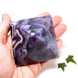 Chevron Amethyst Pyramid AMEP-02 - Nature's Magick