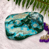 Chrysocolla & Malachite Freeform CR2879 - Nature's Magick