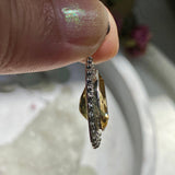 Citrine teardrop faceted detailed setting pendant KPGJ3007 - Nature's Magick