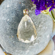 Clear Quartz teardrop faceted pendant KPGJ2693 - Nature's Magick