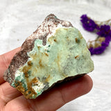 Drusi Coated Chrysocolla CR3271 - Nature's Magick