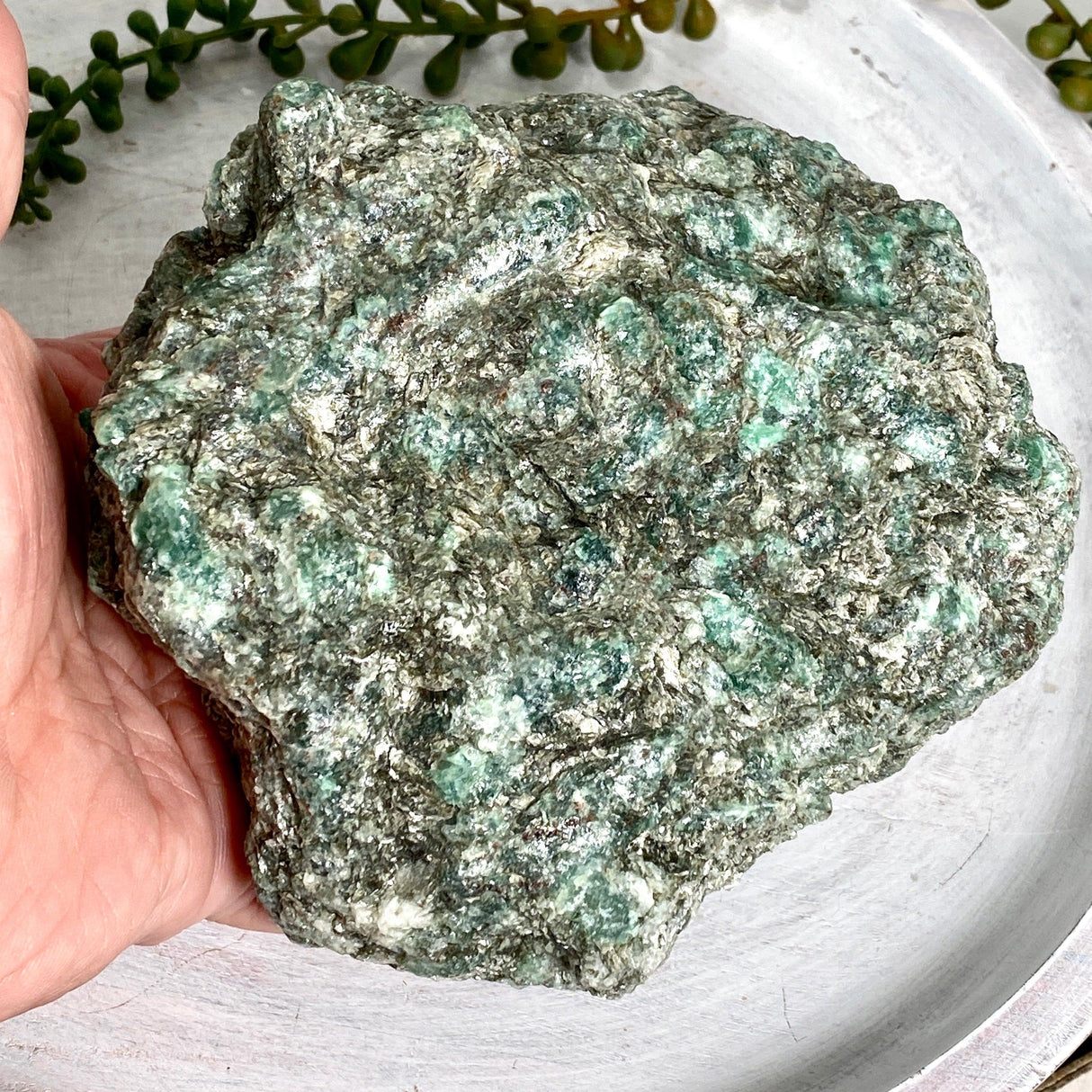 Emerald raw cluster CR2395 - Nature's Magick