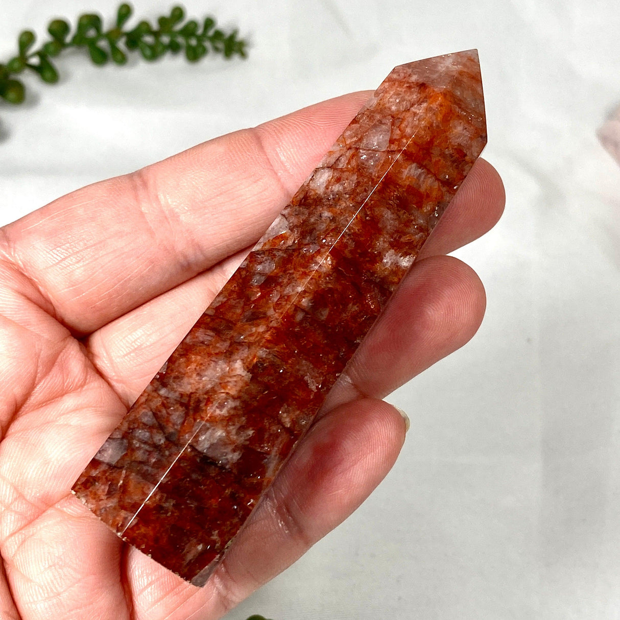 Fire Quartz Generator 100-115g - Nature's Magick