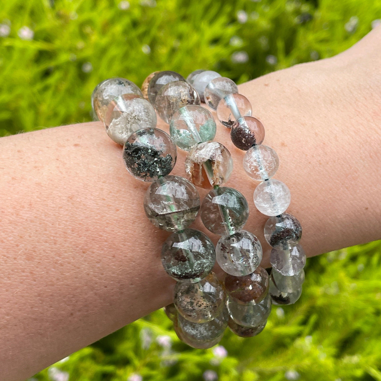 Garden Quartz (Lodolite) bracelet - Nature's Magick