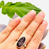 Garnet raw ring s.8 PRGJ127 - Nature's Magick