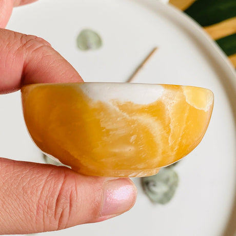 Gemstone Bowl - Orange Calcite BOWL-OCA - Nature's Magick