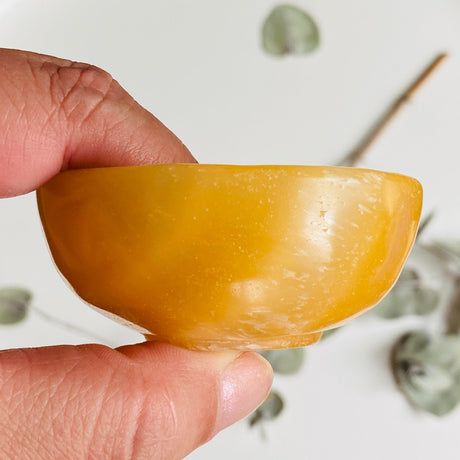 Gemstone Bowl - Orange Calcite BOWL-OCA - Nature's Magick