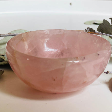 Gemstone Bowl - Rose Quartz BOWL-RQ - Nature's Magick