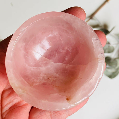 Gemstone Bowl - Rose Quartz BOWL-RQ - Nature's Magick