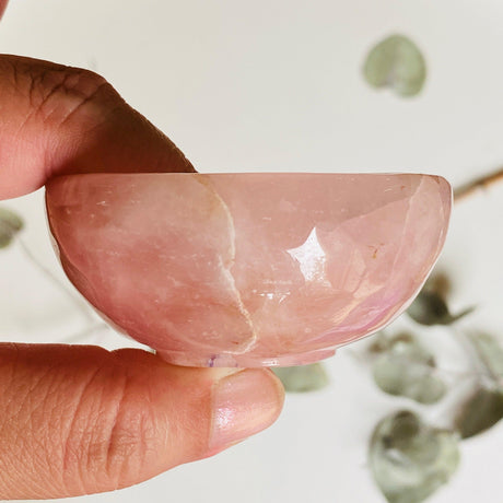 Gemstone Bowl - Rose Quartz BOWL-RQ - Nature's Magick