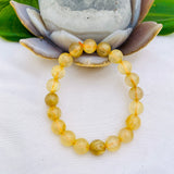 Golden Rutilated Quartz Bracelet - Nature's Magick