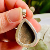 Golden Sapphire teardrop pendant KPGJ2960 - Nature's Magick