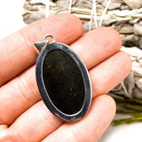 Goldsheen obsidian oval pendant KPGJ2249 - Nature's Magick