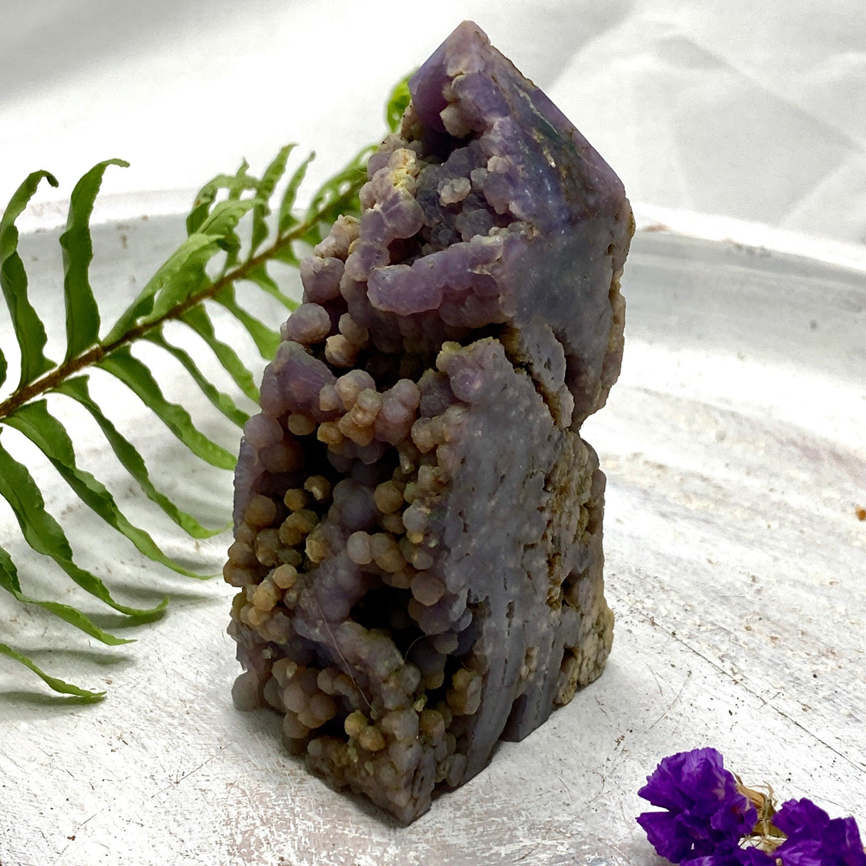 Grape Agate Point GAP-01 - Nature's Magick