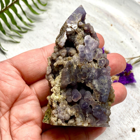 Grape Agate Point GAP-01 - Nature's Magick