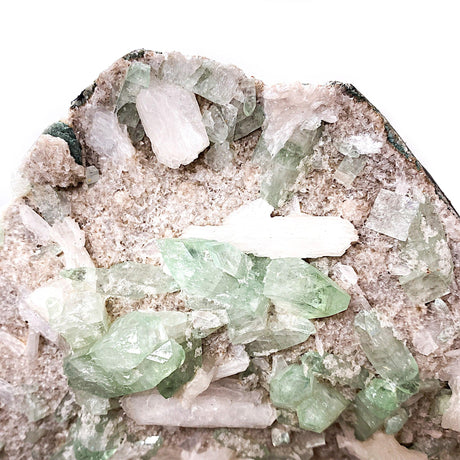 Green Apophyllite large crystal cluster 5.918kg GAPOC-01 - Nature's Magick