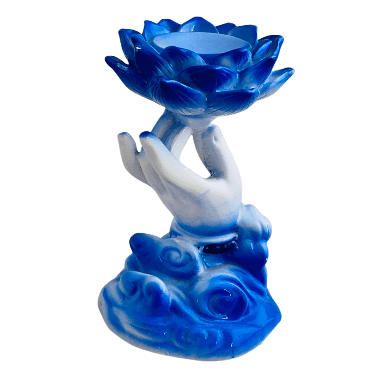 Hand mudra lotus stand DSD-14 - Nature's Magick