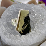 Healers Gold freeform ring s.10 KRGJ2586 - Nature's Magick