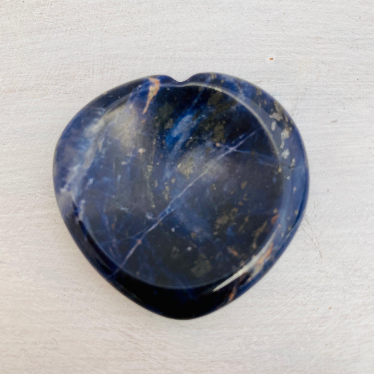 Heart-shaped Worry Stones - Flat Pocket Stones - Nature's Magick