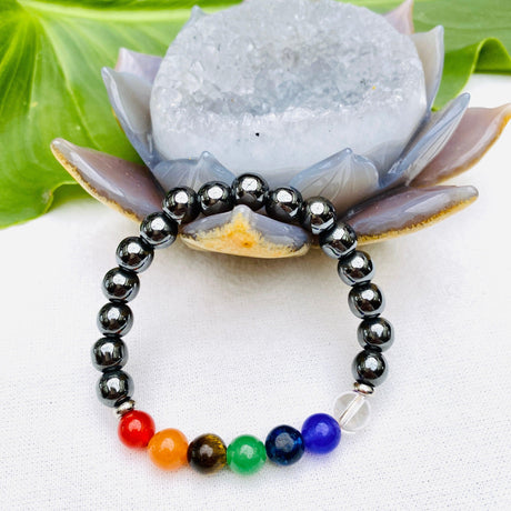 Hematite chakra bracelet - Nature's Magick
