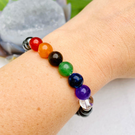 Hematite chakra bracelet - Nature's Magick