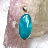 Hemimorphite small oval pendant KPGJ2436 - Nature's Magick