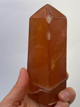 Honey Calcite Obelisk 460g PC53 - Nature's Magick