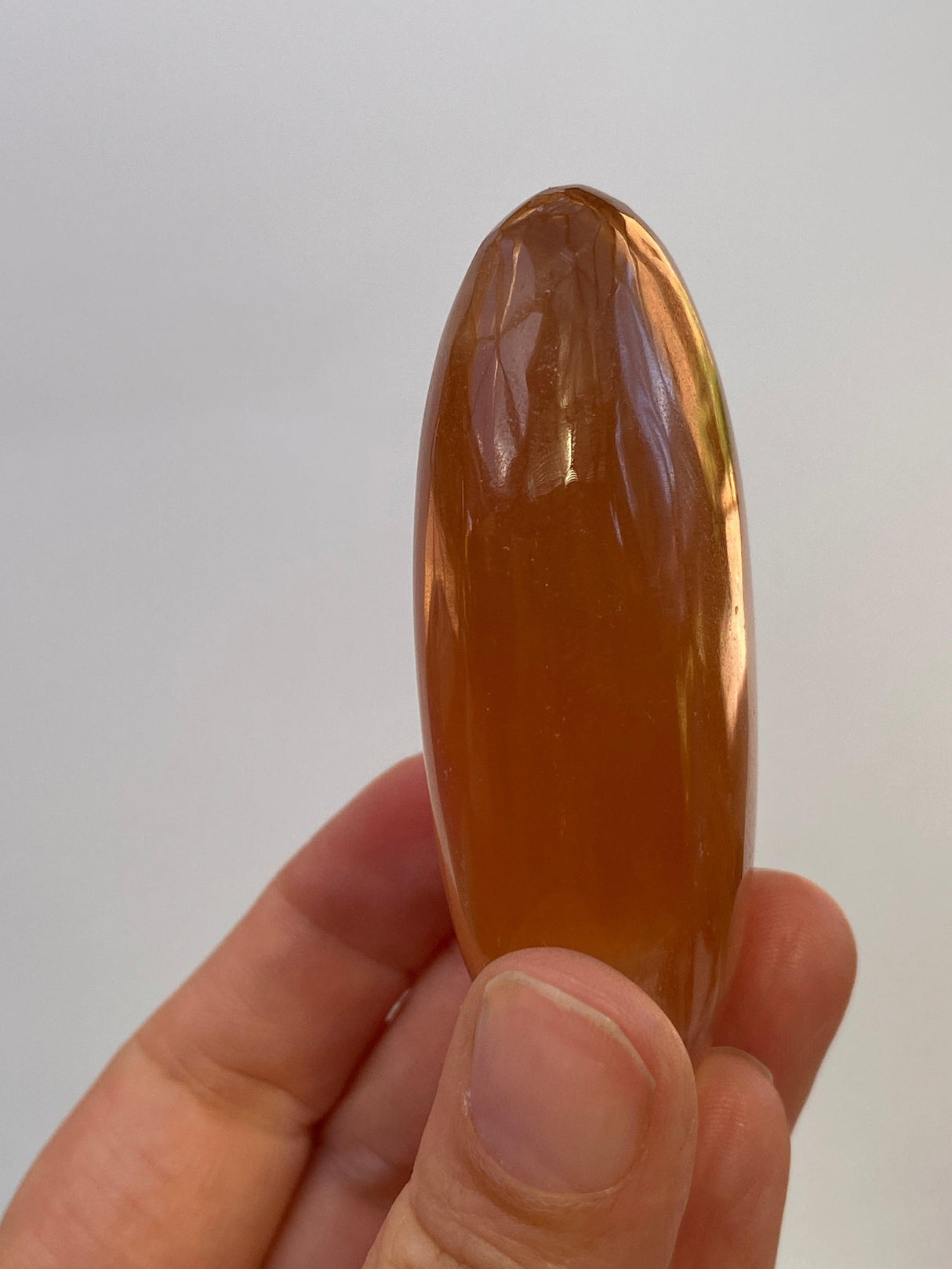 Honey Calcite Palmstone - Nature's Magick