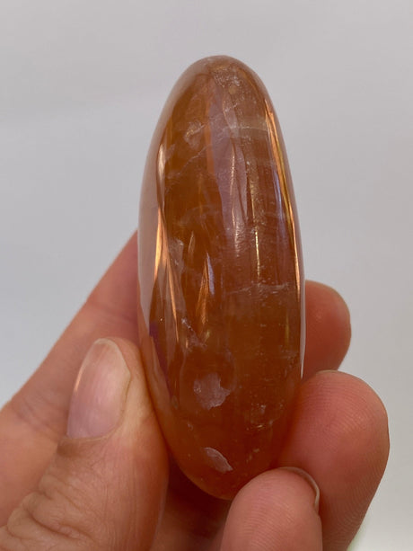 Honey Calcite Palmstone - Nature's Magick