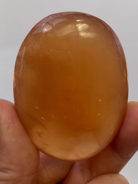 Honey Calcite Palmstone - Nature's Magick