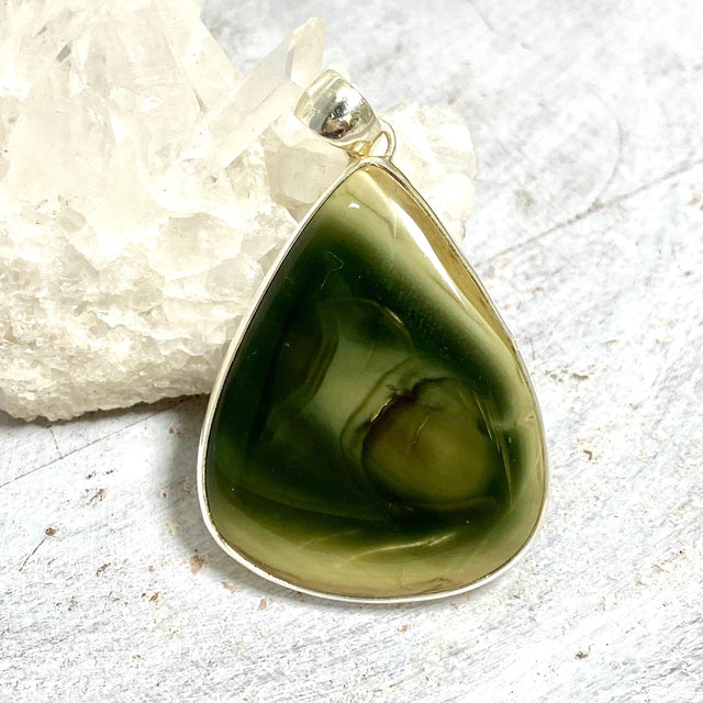 Imperial Jasper teardrop pendant KPGJ3422 - Nature's Magick