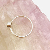 Iolite Round Faceted Fine Band Ring R3754-IO - Nature's Magick