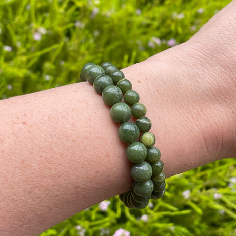 Jade - Nephrite (Canadian) Bracelet - Nature's Magick