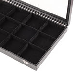 Jewellery display box with glass lid - 12 Large pendants or bracelets - Nature's Magick