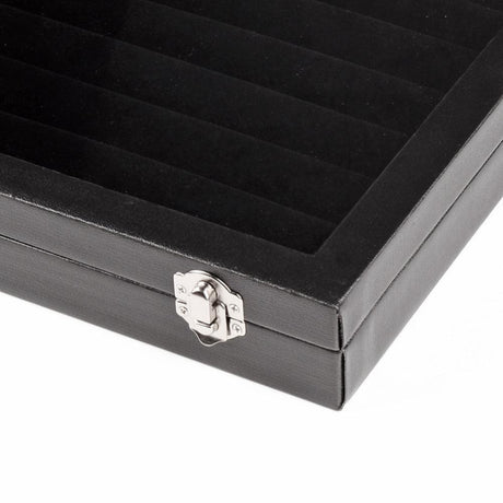 Jewellery display box with glass lid - Rings - Nature's Magick