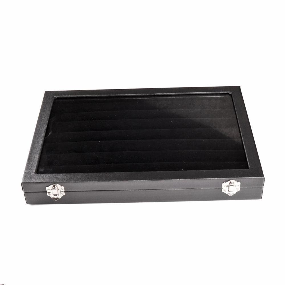 Jewellery display box with glass lid - Rings - Nature's Magick