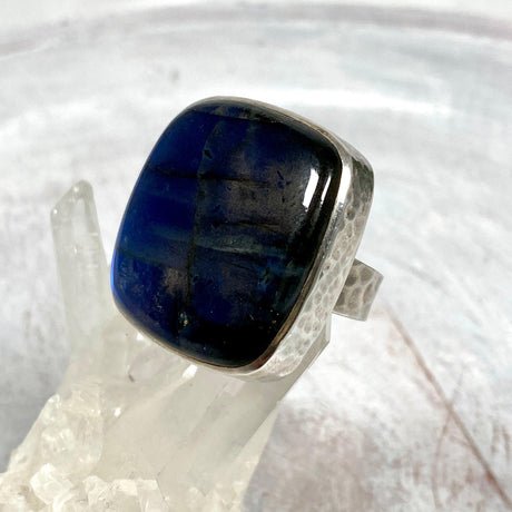 Labradorite blue square ring s.10.75 KRGJ982 - Nature's Magick